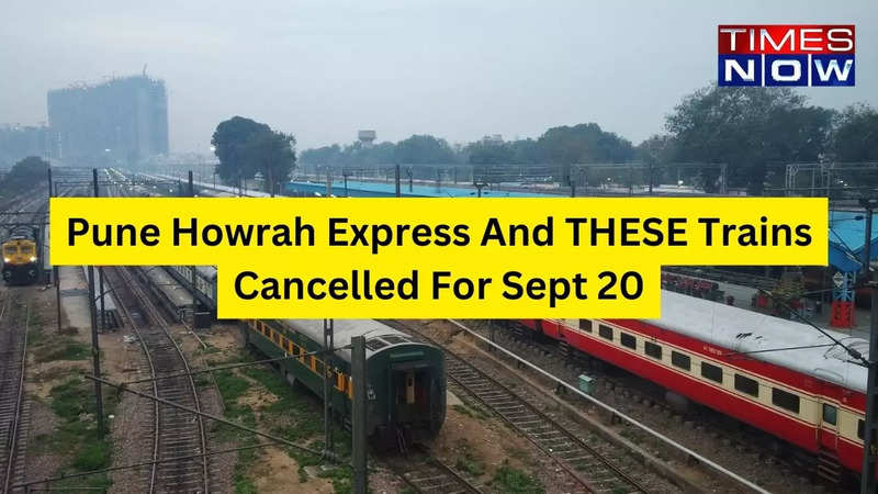Pune Howrah Express And THESE Trains Cancelled