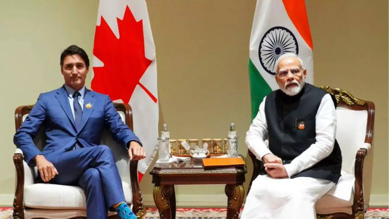 Justin Trudeau and Narendra Modi