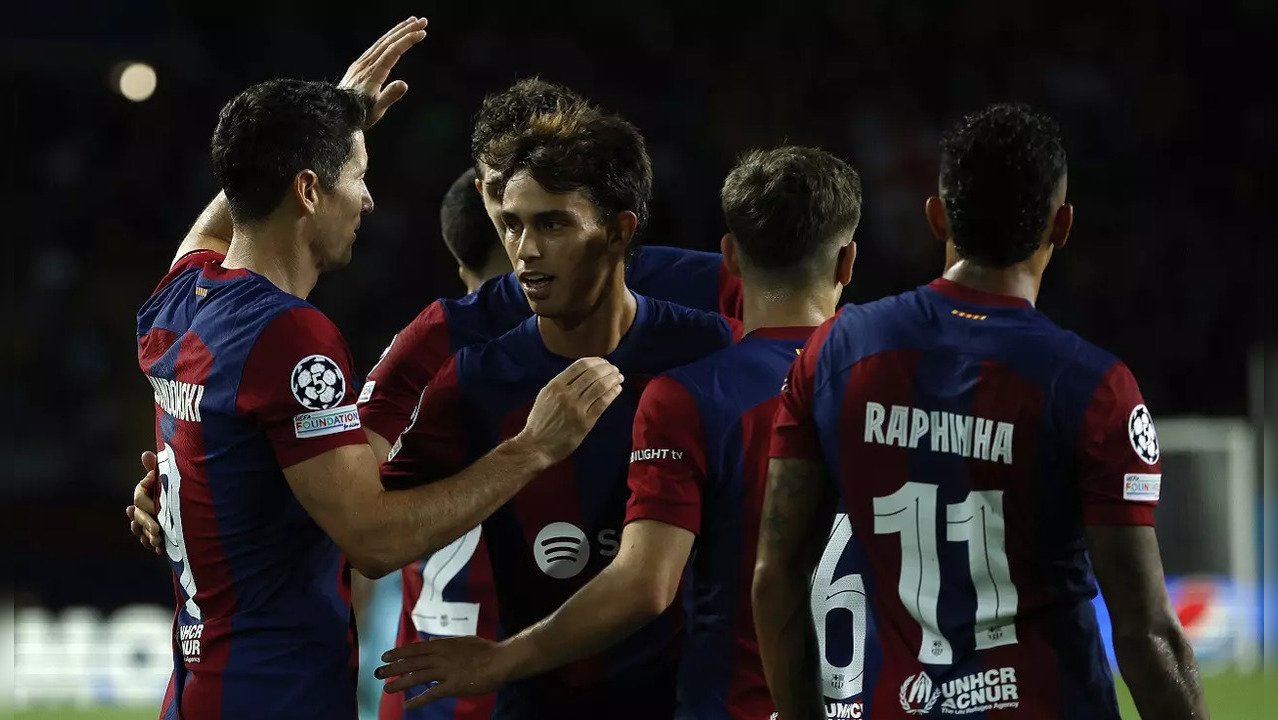 Barcelona beat Antwerp 5-0 in Champions League