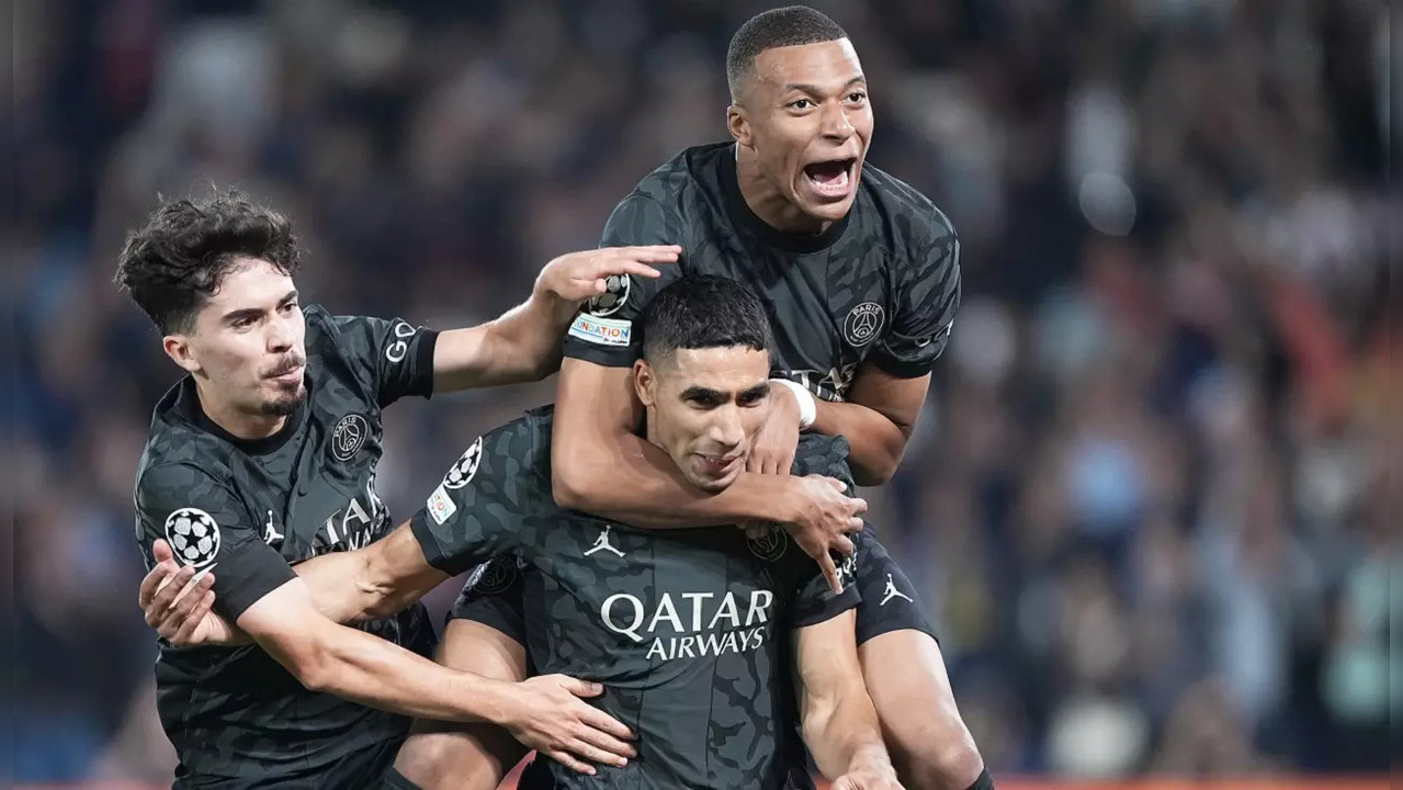 PSG beat Dortmund 2-0 in Champions League opener