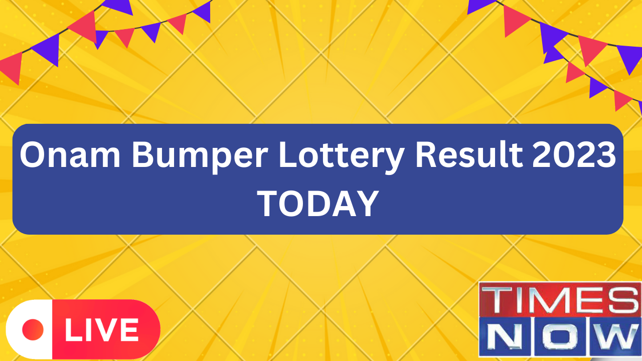 Onam Bumper 2023 Result HIghlights Lottery Draw OUT Ticket TE 230662 Wins Rs 25 Crore Full List Here