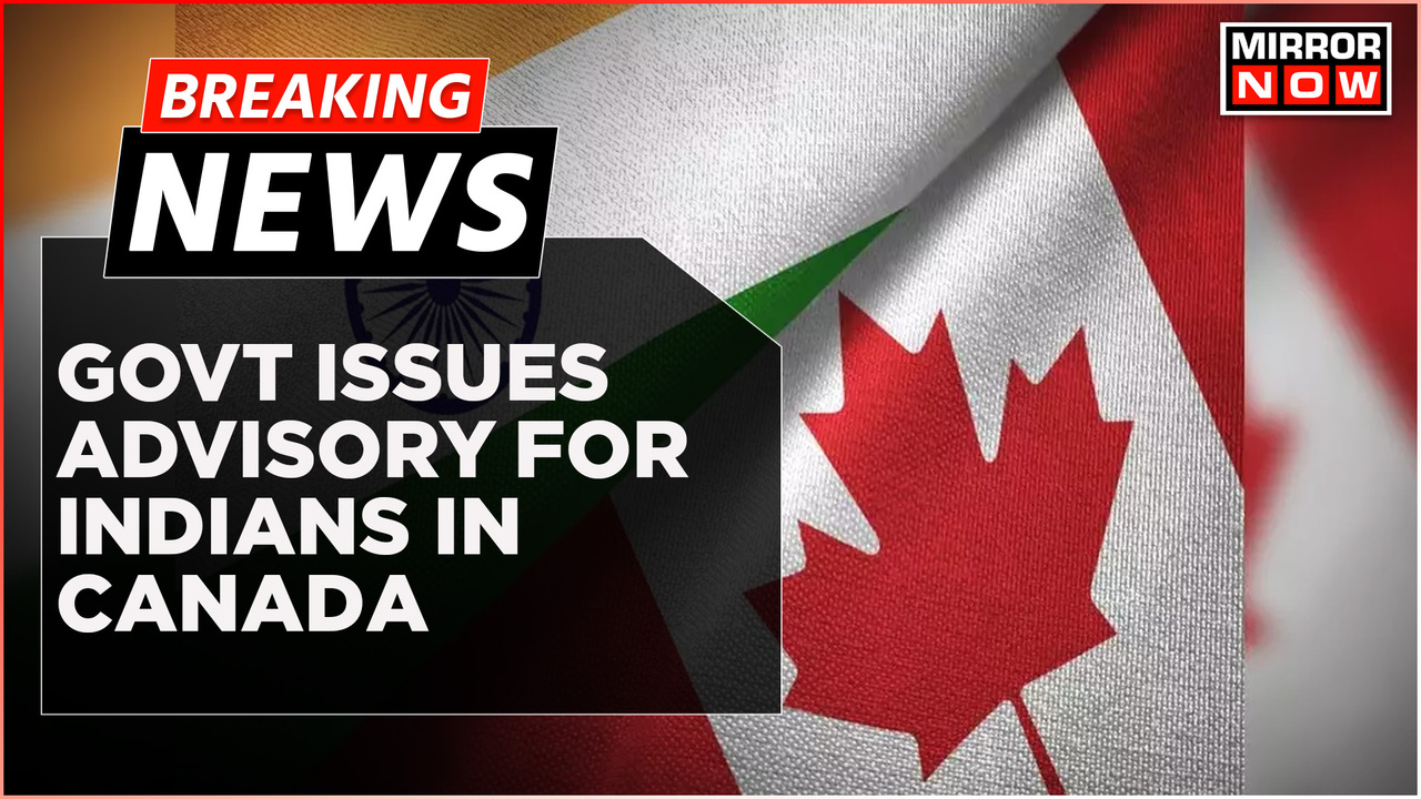 Breaking News Govt Issues Advisory For Indians In Canada Amid Rift