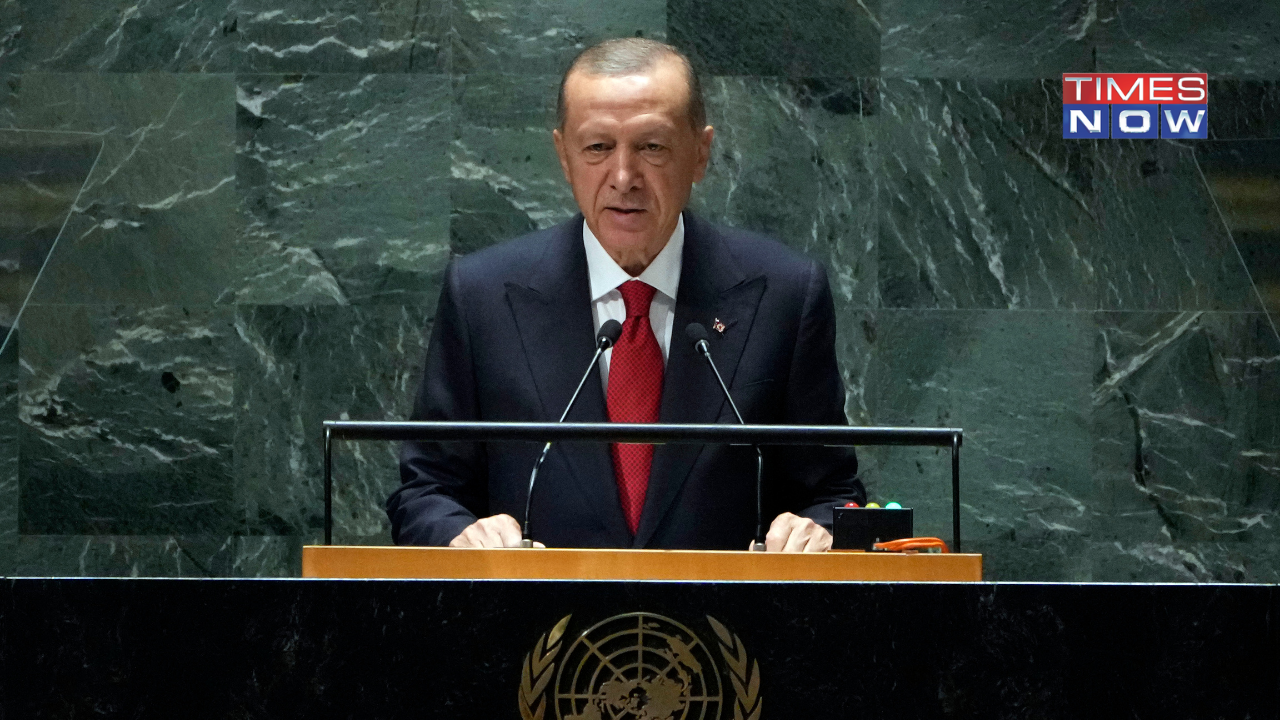 Presiden Turki Recep Tayyip Erdogan mengangkat masalah Kashmir di Majelis Umum PBB
