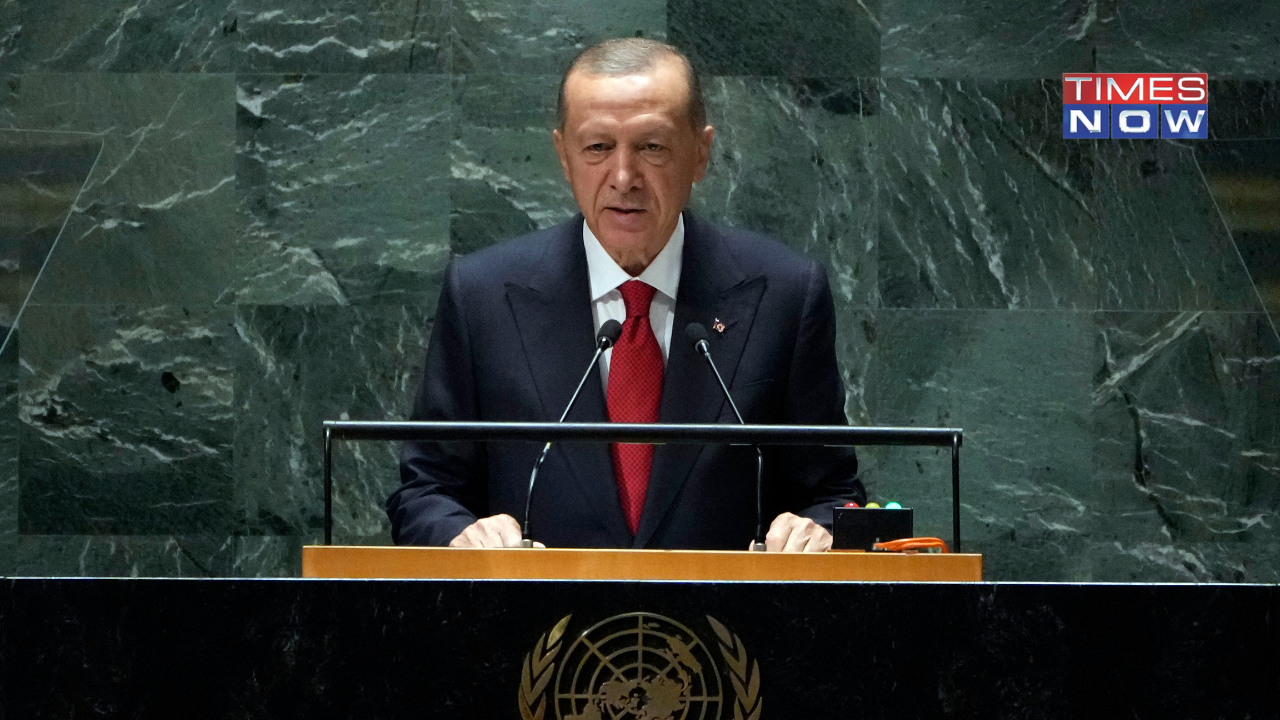 Turkish President Recep Tayyip Erdogan Raises Kashmir Issue at UN General Assembly