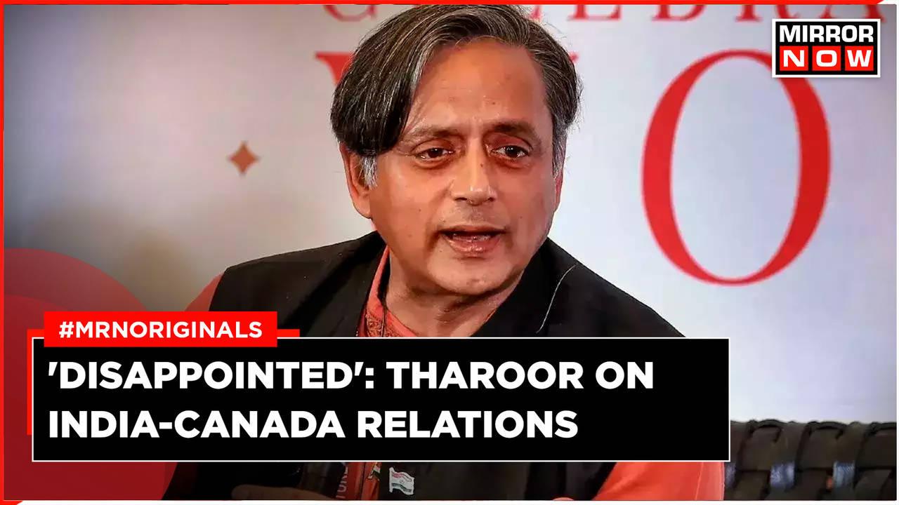 Shashi Tharoor Reacts On India Canada Relations Justin Trudeau S