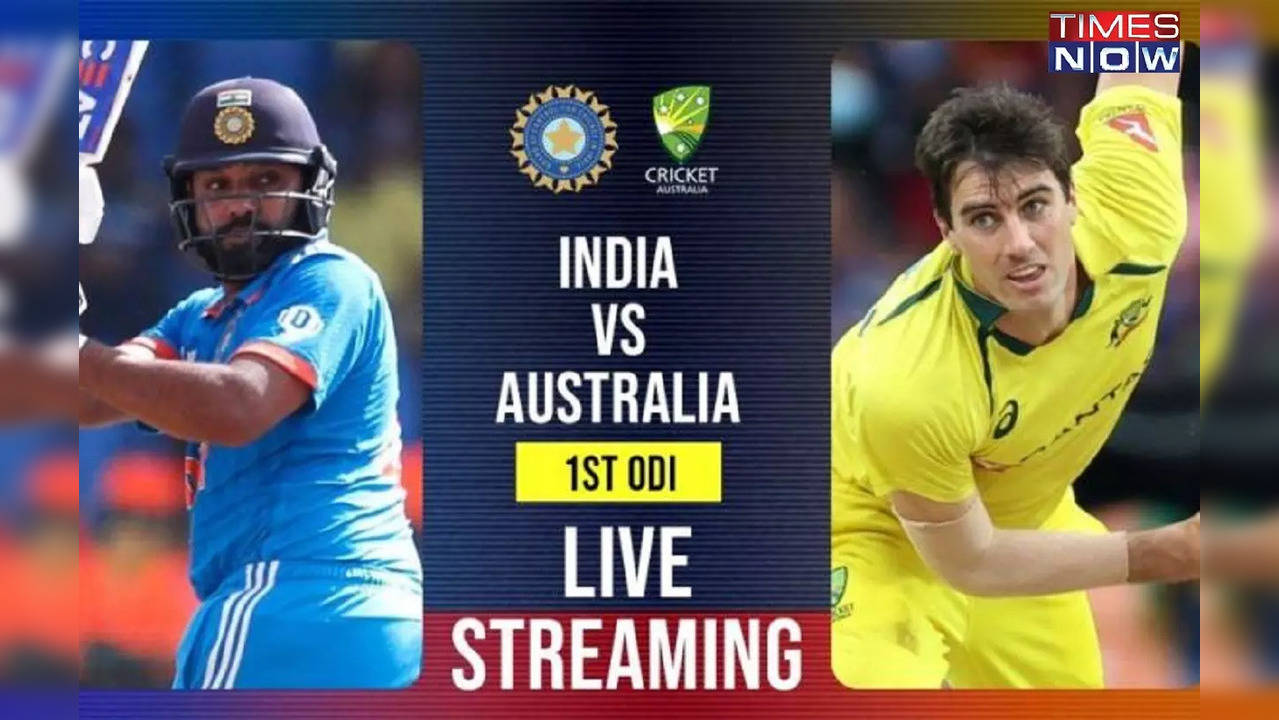 IND vs AUS, Bharat Banaam Australia 1st ODI Live Streaming Online and Telecast Channel in India