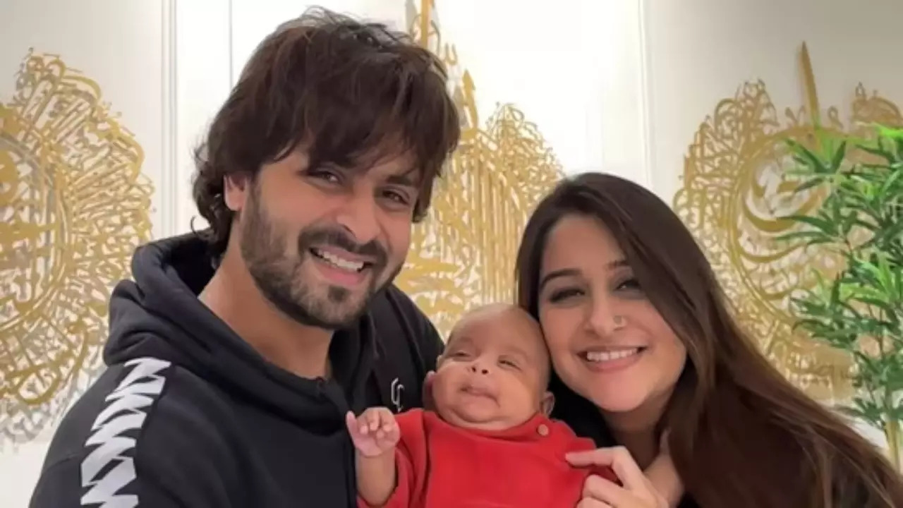 Shoaib Ibrahim and Dipika Kakara reveal son Ruhaan's face