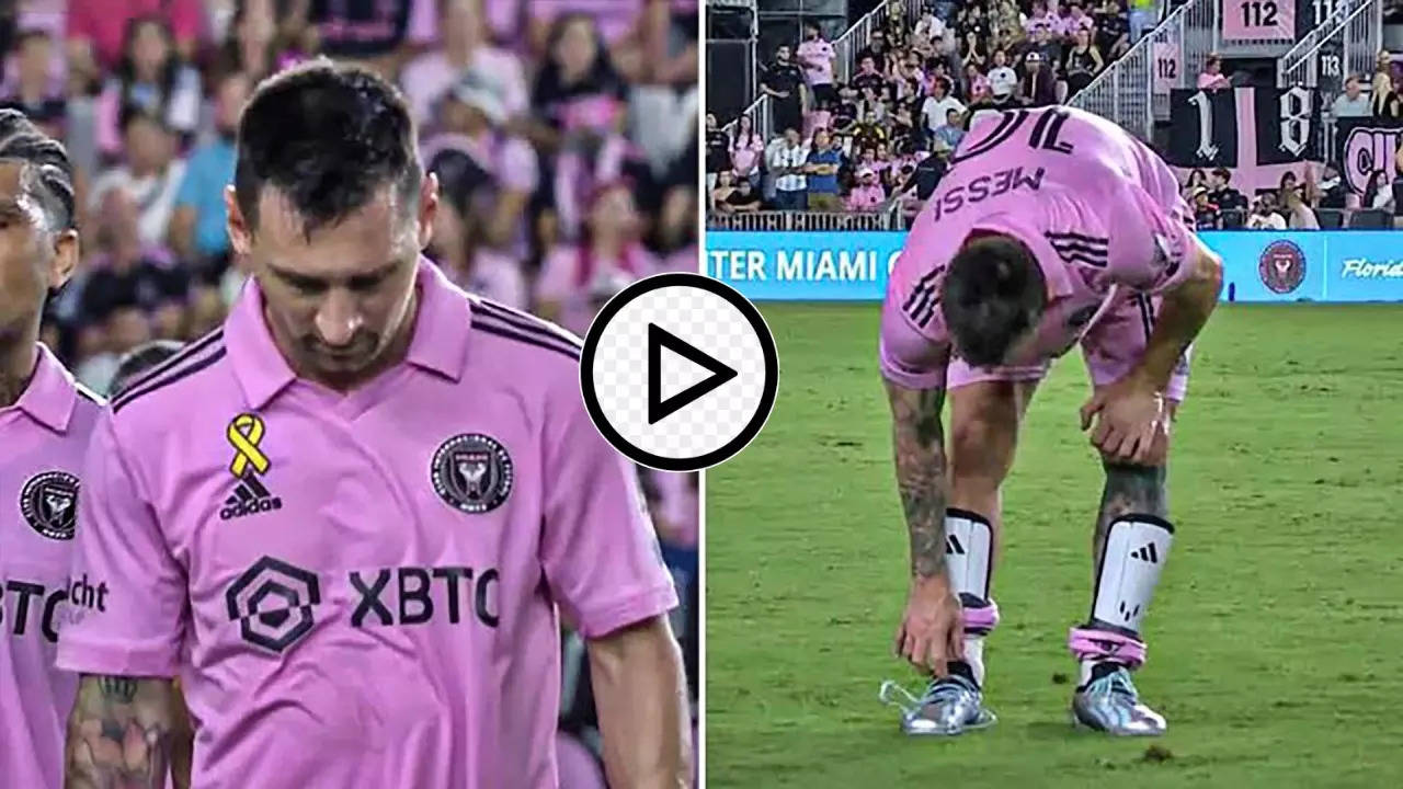 Lionel Messi: Inter Miami star exits match against Toronto FC with