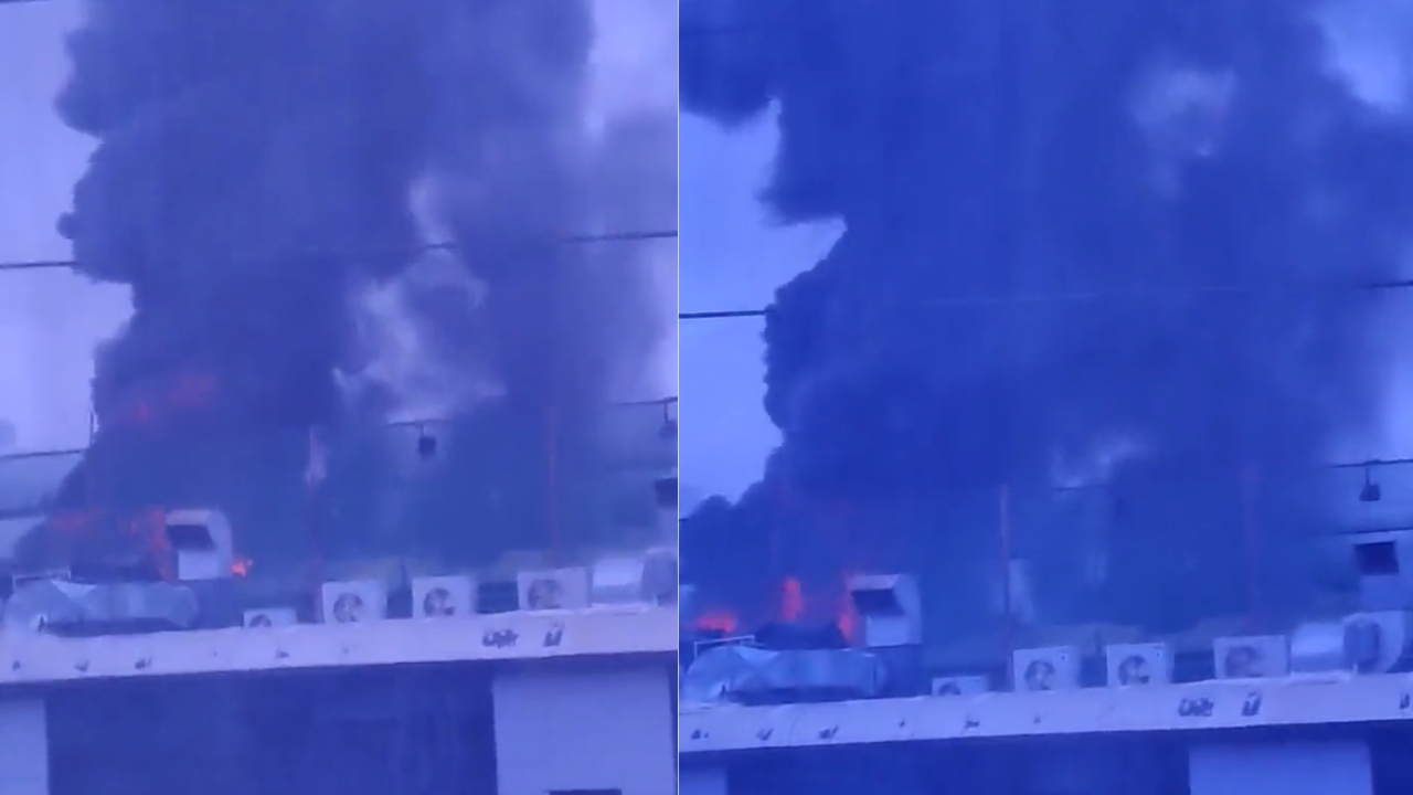 Mumbai: Major Fire Breaks Out in Jogeshwari's Hira Panna Mall | VIDEO