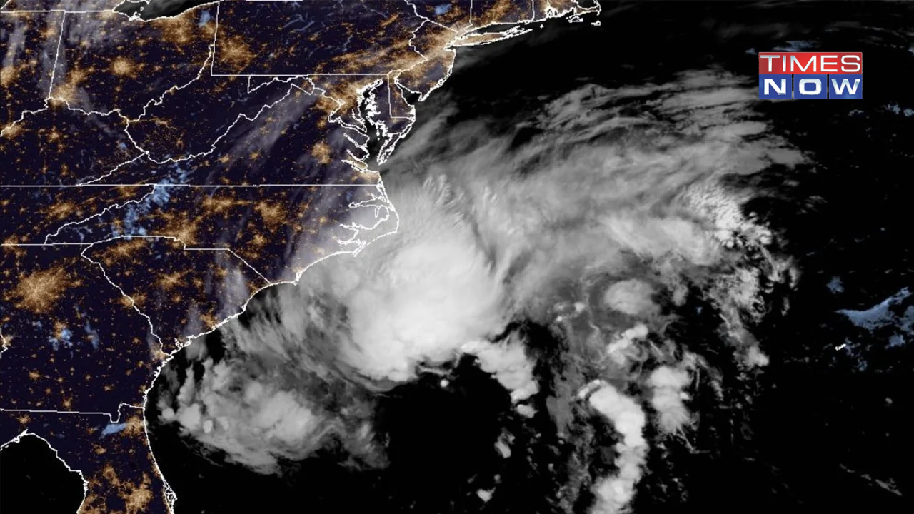 The US East Coast is under a tropical storm warning with landfall