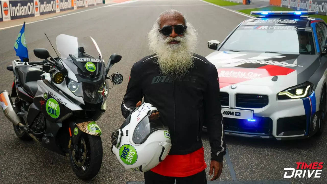 5 Cool Facts About BMW R 1250 RT, Sadhguru’s Bike At 2023 Grand Prix Of Bharat