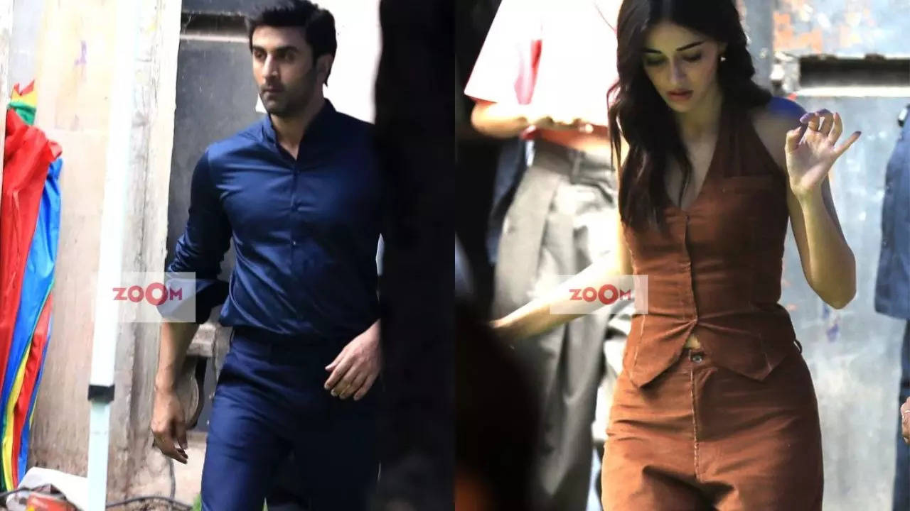 You Wouldn't Want To Miss THESE Pics Of Ranbir Kapoor And Ananya Panday