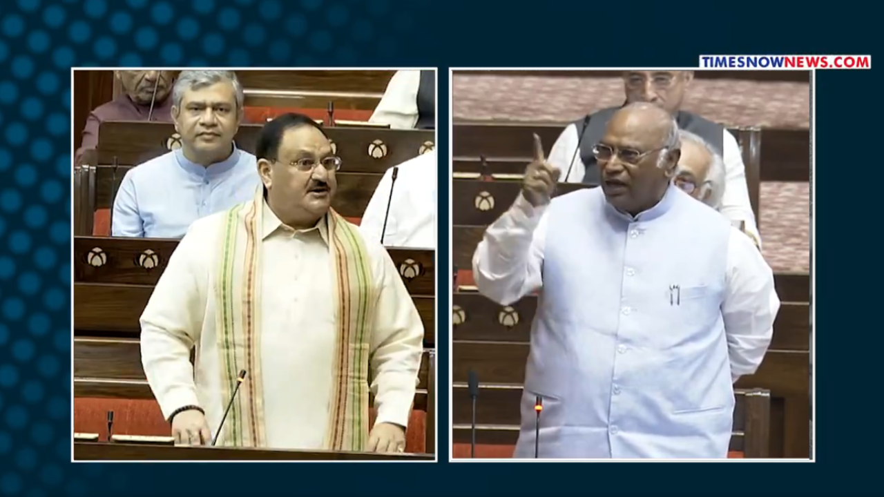 jp nadda mallikarjun kharge rajya sabha