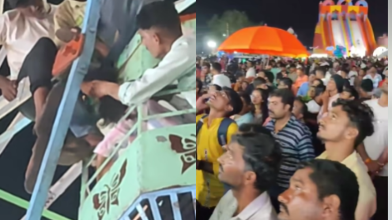 Viral video: Woman's hair gets caught in Ferris wheel