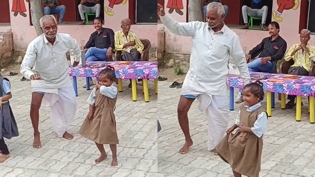 Grandpa and Granddaughter Steal Hearts in Viral Video