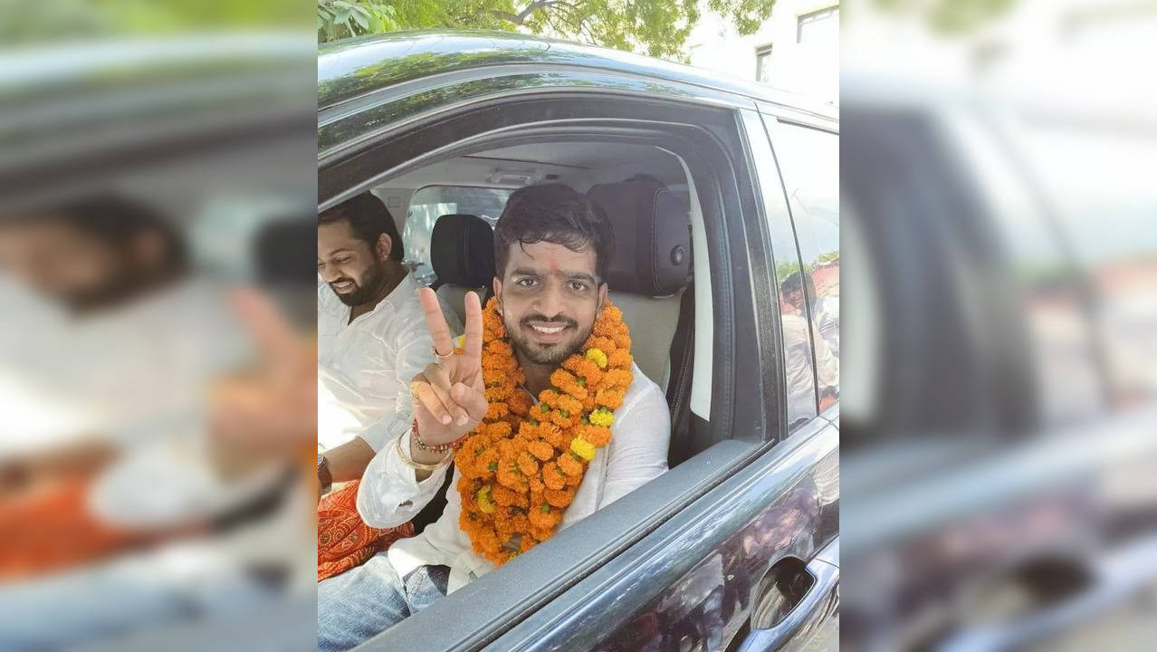 ABVP's Tushar Dedha won the President's post in DUSU 2023 Election