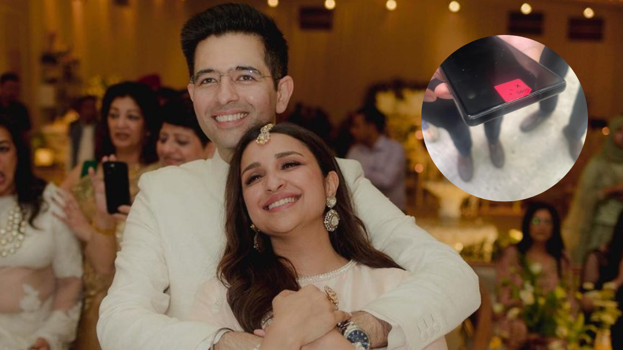 Inside Parineeti Chopra-Raghav Chadha Wedding: Guests, Staff's Phones Covered With Red Tape To Avoid Leaks