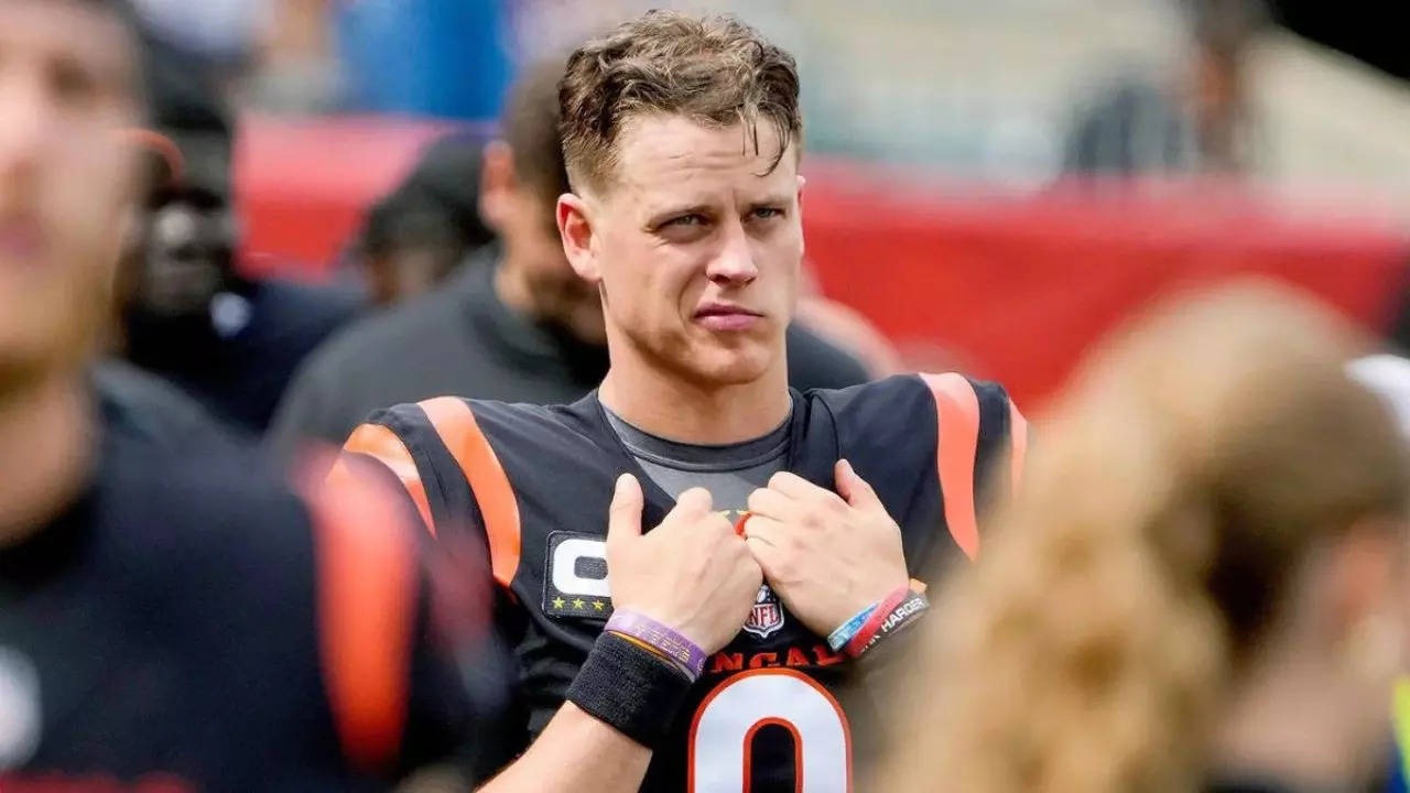 The Cincinnati Bengals are listing quarterback Joe Burrow as questionable for Monday night’s game versus the Los Angeles Rams