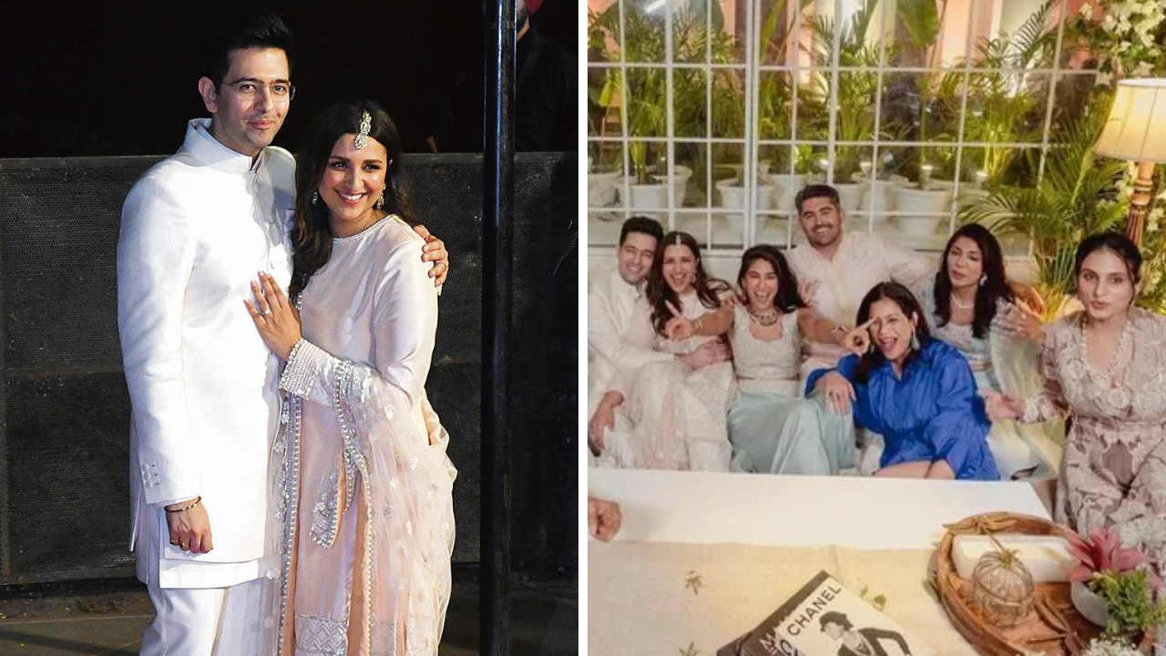 Inside Parineeti-Raghav Wedding: Couple's 90s Theme Party Features Navraj Hans' Performance, Custom Gifts And More