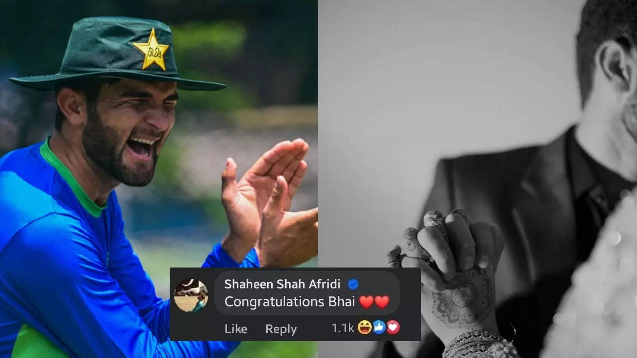 Shaheen Shah Afridi se félicite sur sa publication sur Facebook après le mariage, la photo devient virale