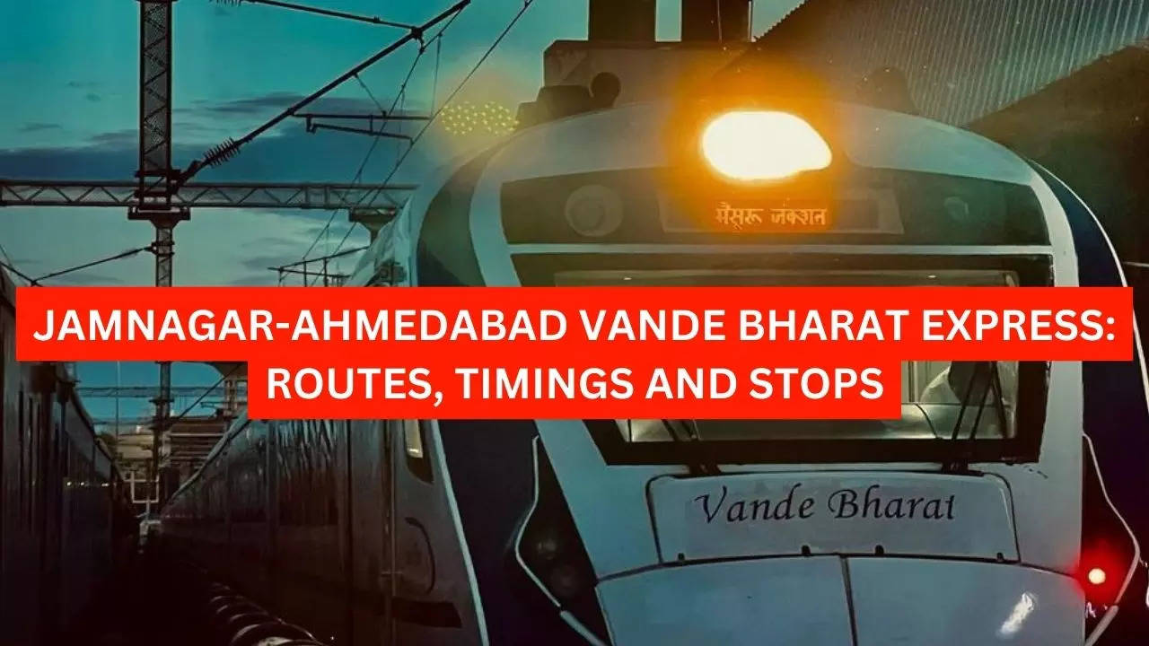 Jamnagar to Ahmedabad Vande Bharat Express (REPRESENTATIONAL IMAGE)