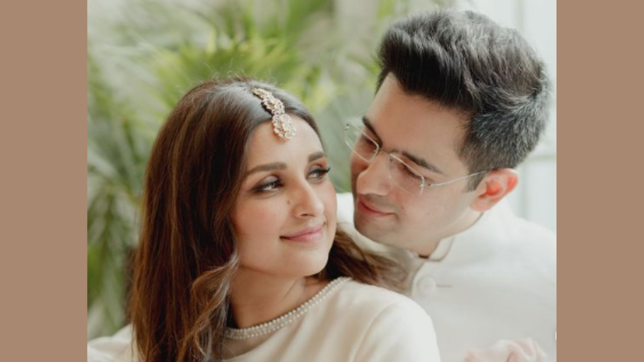 Parineeti Chopra and Raghav Chadha are all set to marry in designers Manish Malhotra and Pawan Sachdeva-designed outfits respectively. Pic Credit: Instagram/ Parineeti Chopra