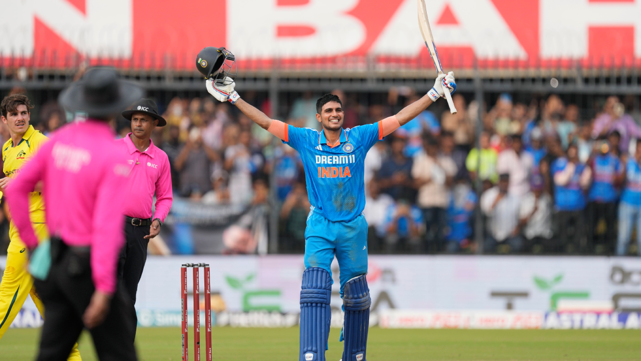 IND VS AUS: Shubman Gill Breaks Shikhar Dhawan's All-Time India Record ...