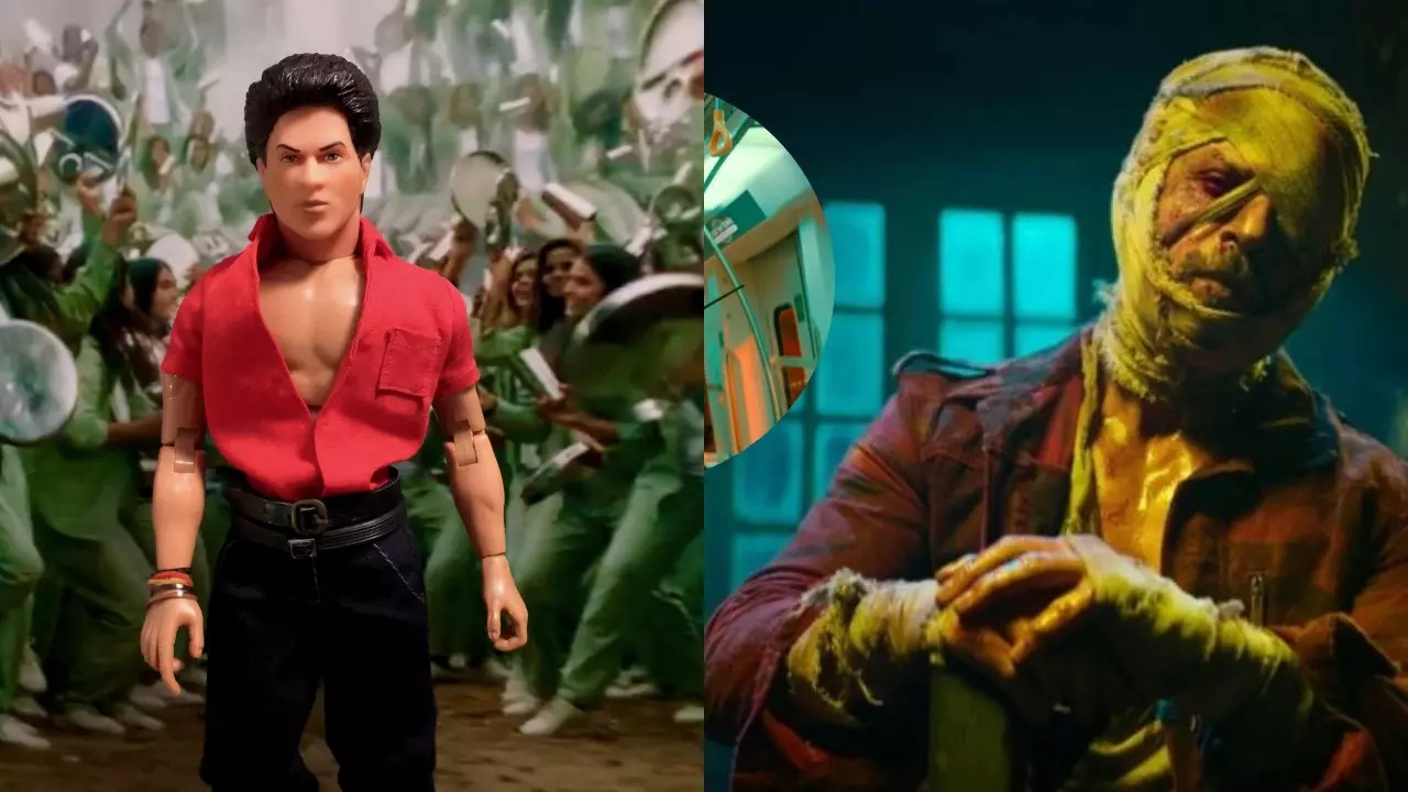 Check Out These Jawan Dolls AND Shah Rukh Khan's Reaction!