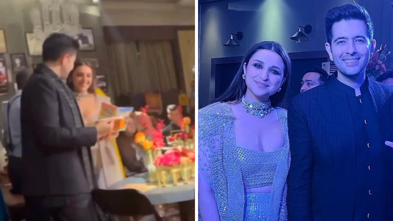 Parineeti Chopra and Raghav Chadha Wedding: Dulha, Dulhan Are All Smiles In UNSEEN Sangeet Ceremony Video