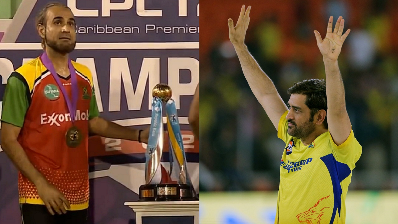 Imran Tahir breaks MS Dhoni's record of becoming the oldest captain to win a T20 trophy