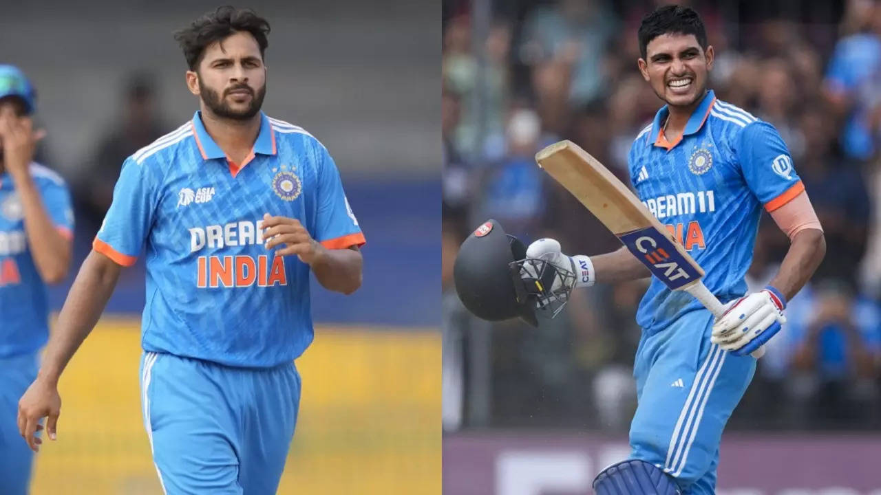 Shubman Gill, Shardul Thakur Rested For 3rd ODI Against Australia ...