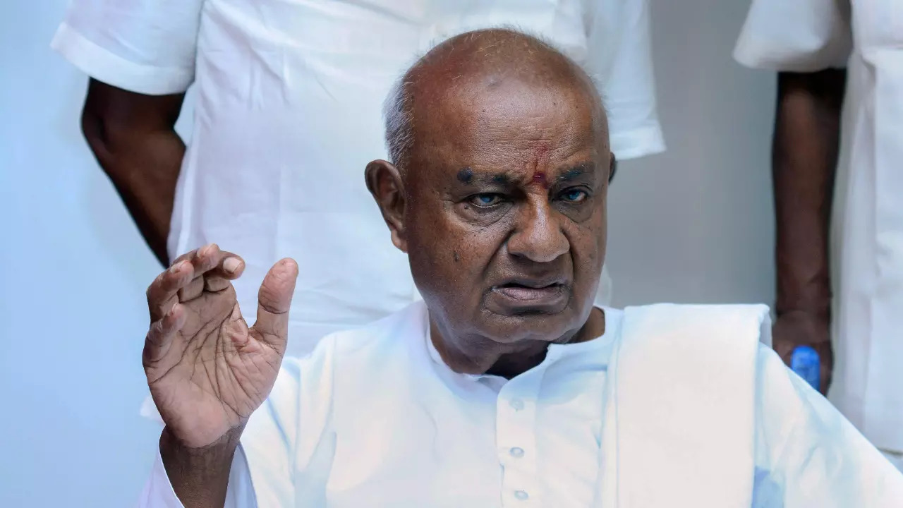 'Will Support Bengaluru Bandh': HD Deve Gowda Tears Up Over Cauvery Issue (File Photo)