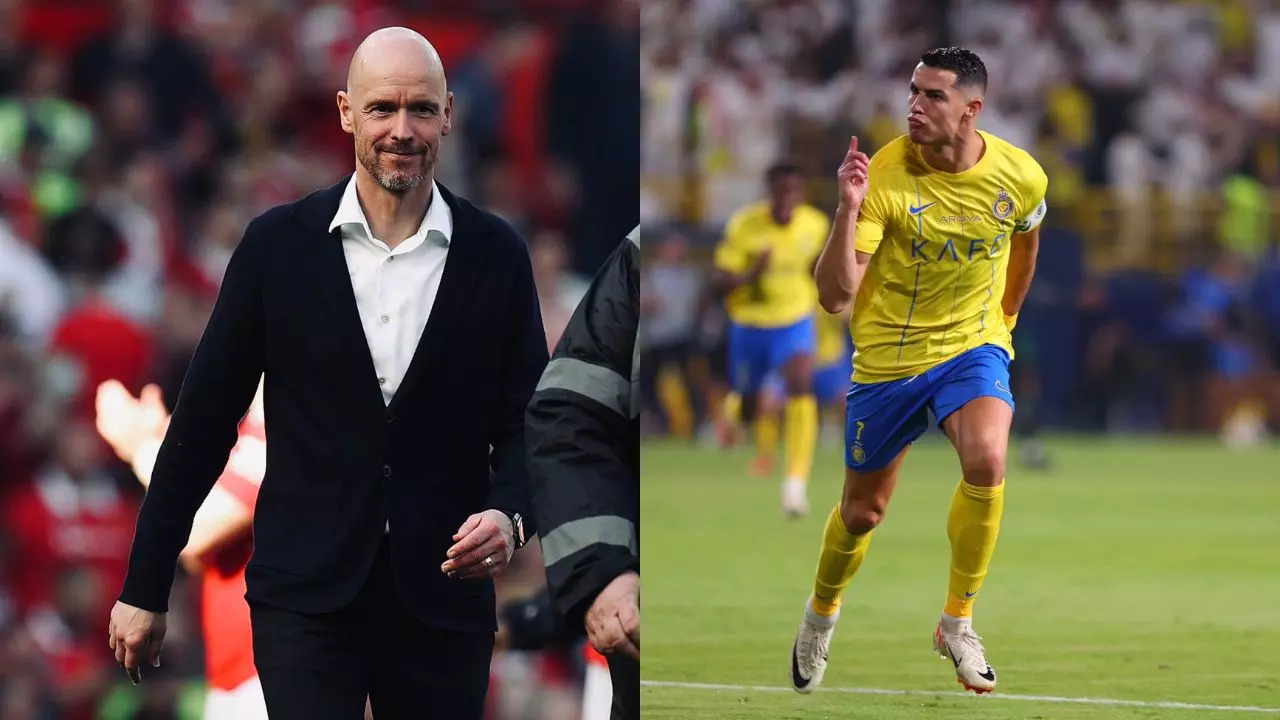 Erik Ten Hag & Cristiano Ronaldo