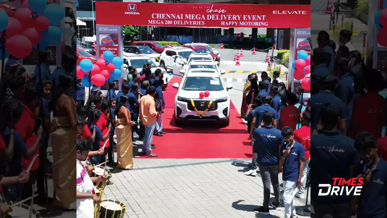 200 Honda Elevate SUVs delivered in Chennai in a Single Day