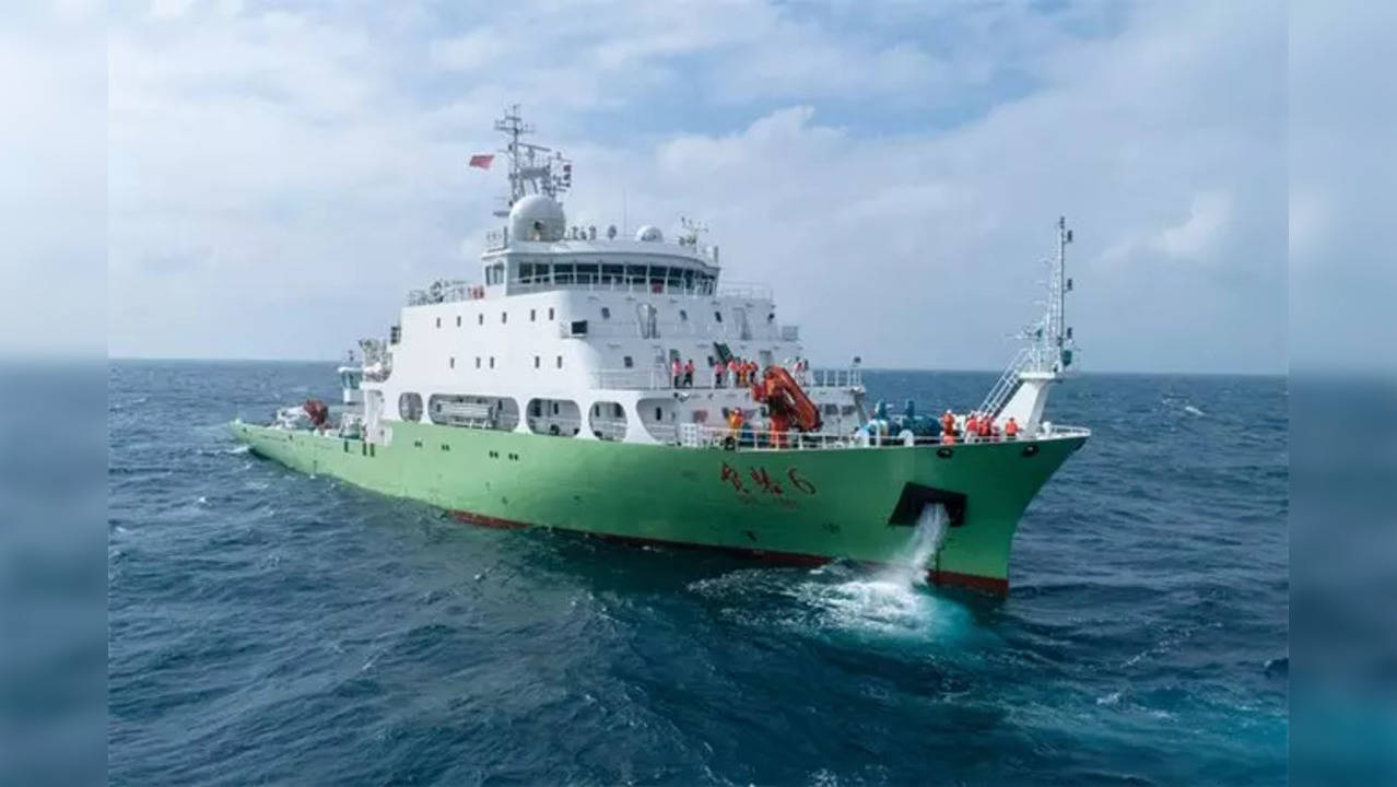 SHI YAN 6 Chinese Research Spy ship