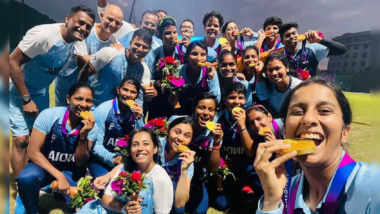 Indian women's cricket team win Gold medal in Asian Games 2023