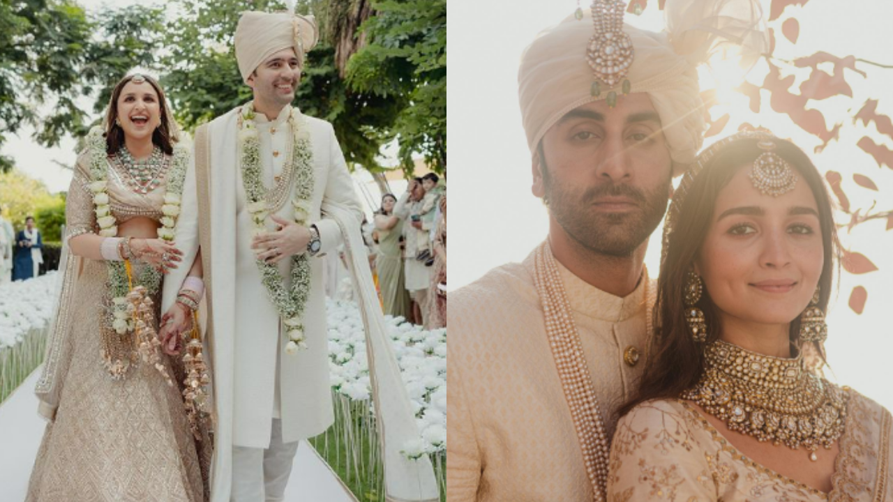 Top 10 Famous Indian Celebrity Wedding Dresses Trends | Celebrity wedding  dresses, Wedding dress trends, Indian wedding dress