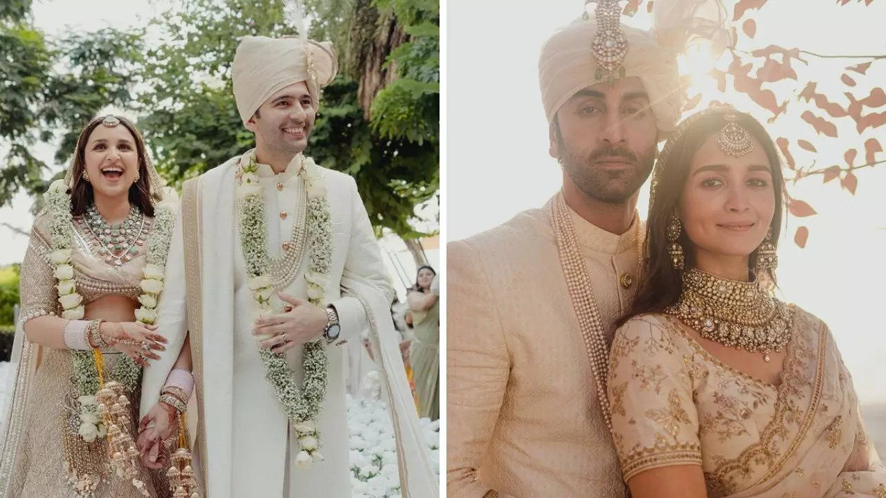 Dulha Raghav Chadha's Ivory Wedding Sherwani Makes Netizens Scream 'Ranbir  Kapoor Ki Copy
