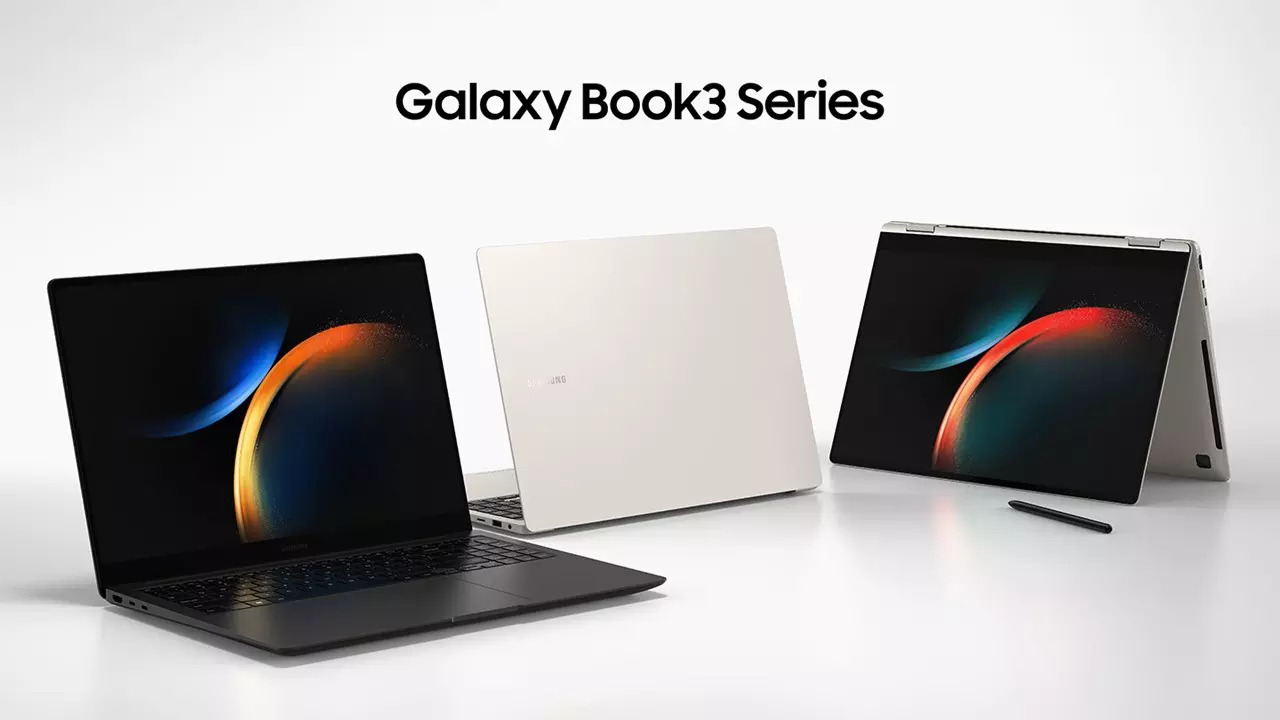 Samsung Galaxy Book 3 Ultra, Book 3 360 and Book 3 Pro