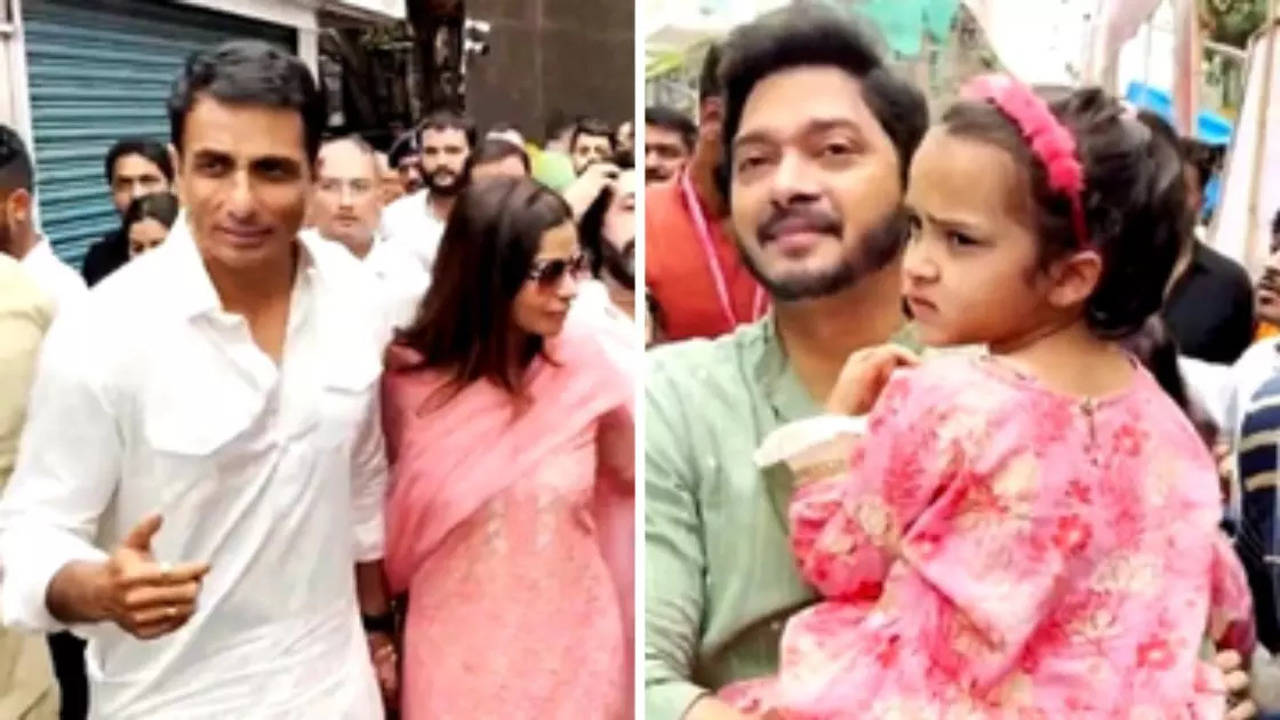 Celebs visit Lalbaugcha Raja