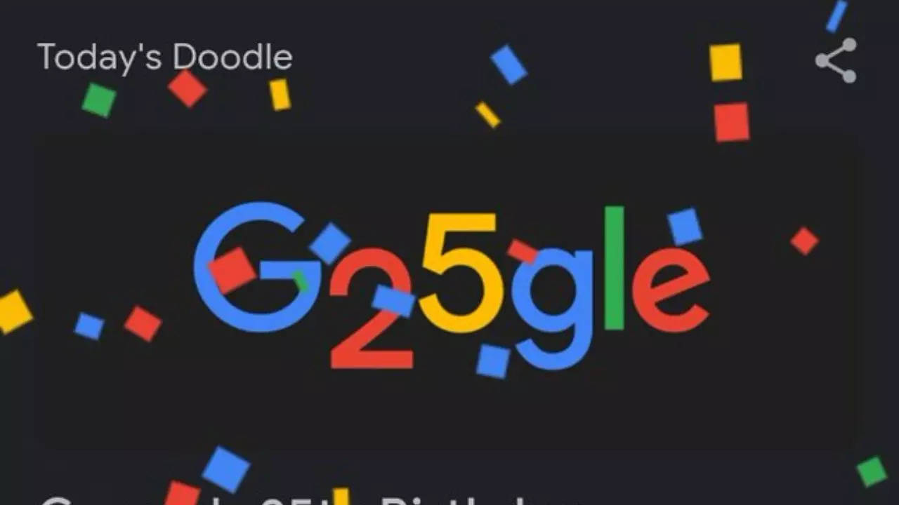 Google celebrates its 19th birthday with the Doodle snake