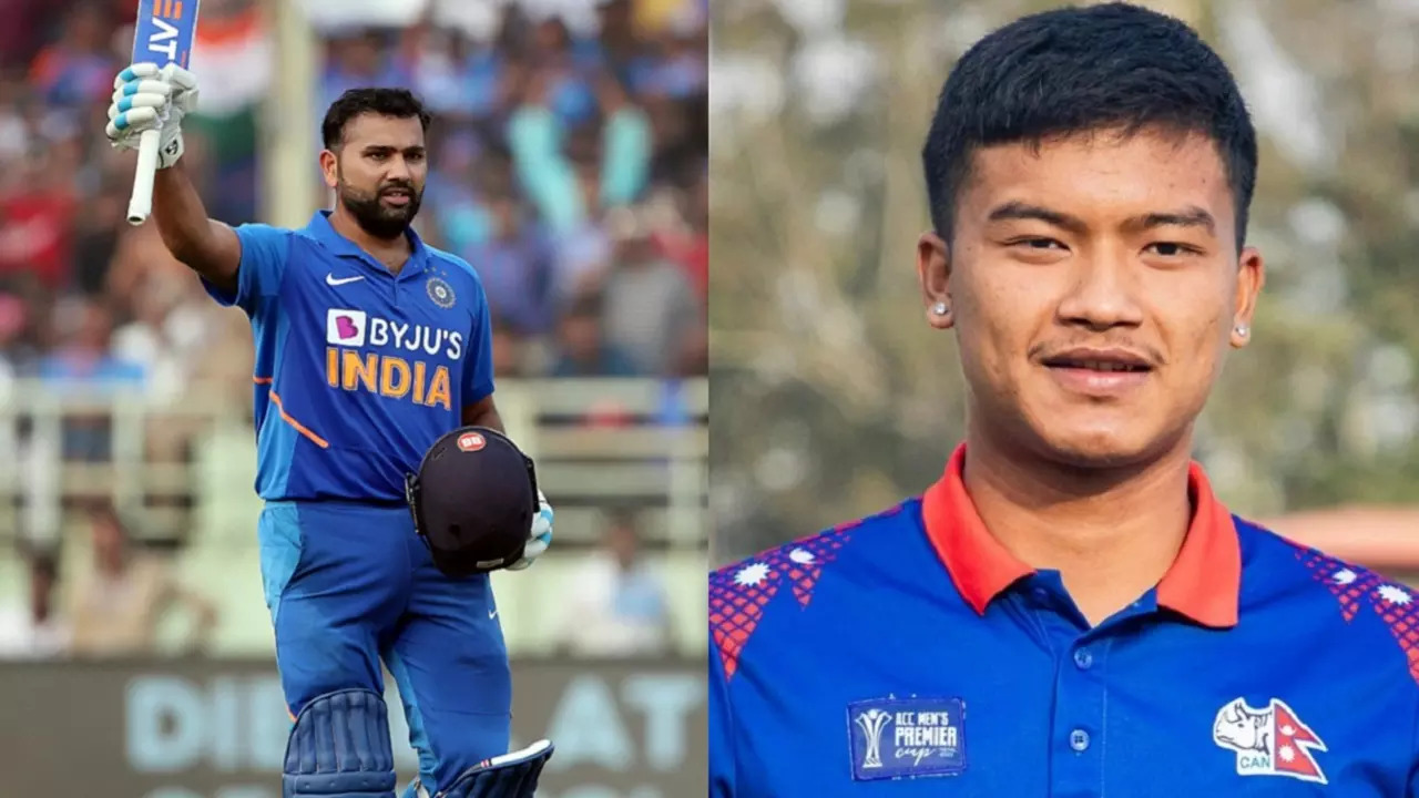 Nepal's Kushal Malla breaks Rohit Sharma's World Record Of Scoring Fastest 100 In T20I History