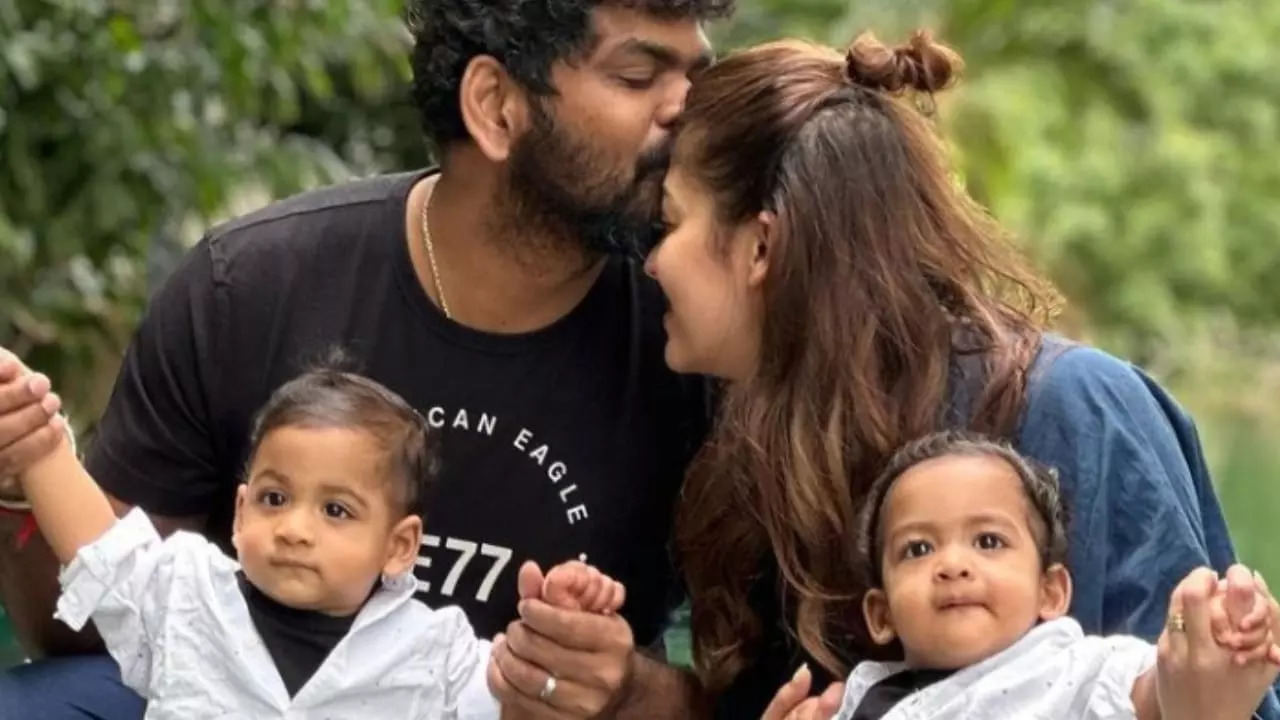 Nayanthara and Vignesh Shivan Reveal The Faces Of Their Babies, You Won't Stop Admiring The Twins!