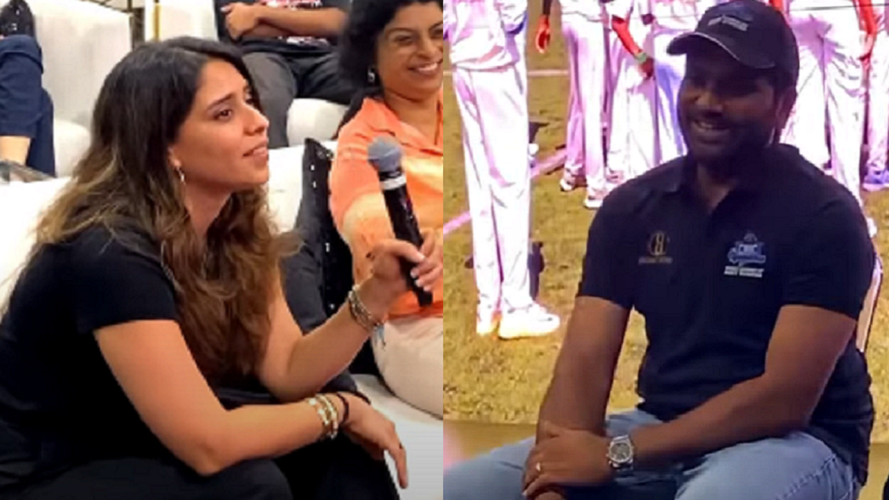 Rohit Sharma's hilarious reply to wife Ritika Sajdeh's complaint goes viral