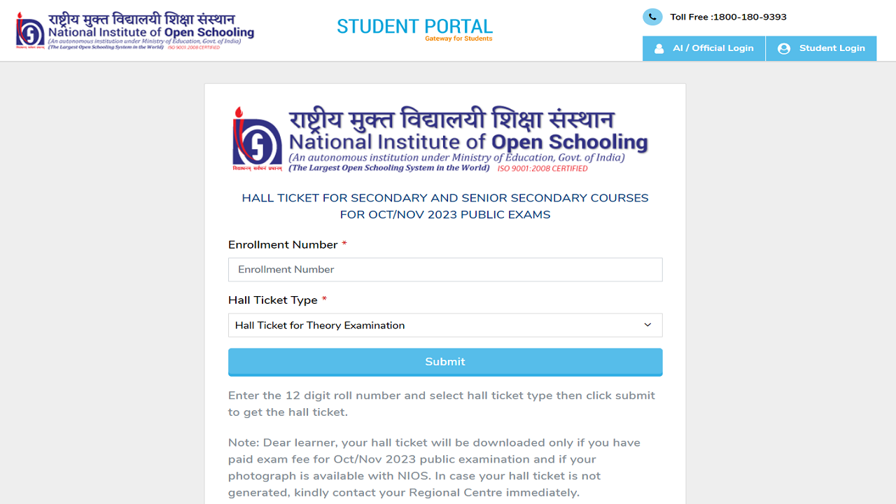 NIOS (National Institute of Open Schooling) visual data 3