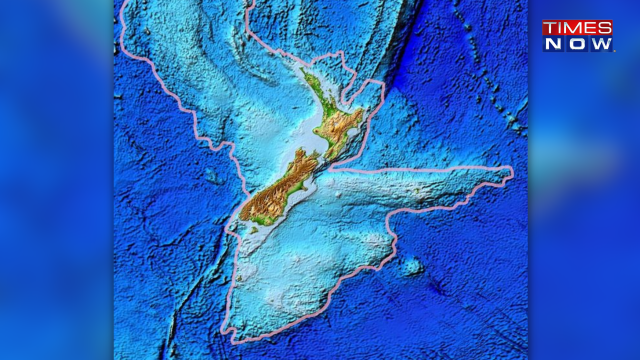 Zealandia Topography