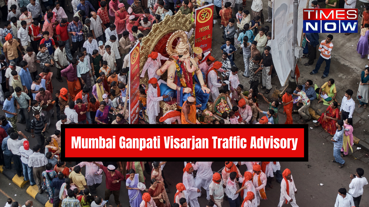 Mumbai Ganpati Visarjan: Traffic Advisory issued for Today, Check Details