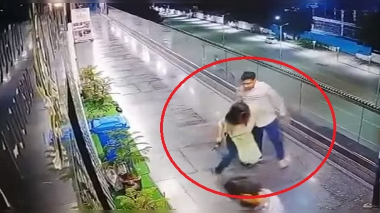 Woman Attacked, Dragged By Hair By Gym Owner On Ahmedabad Streets | Shocking Video