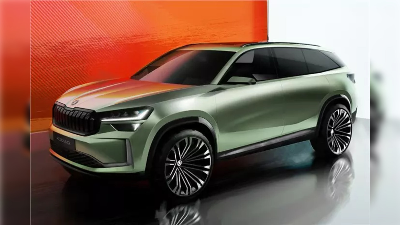 New-gen Skoda Kodiaq Revealed in Official Sketches, Gets Over 100 Km 'Electric-Only' Range