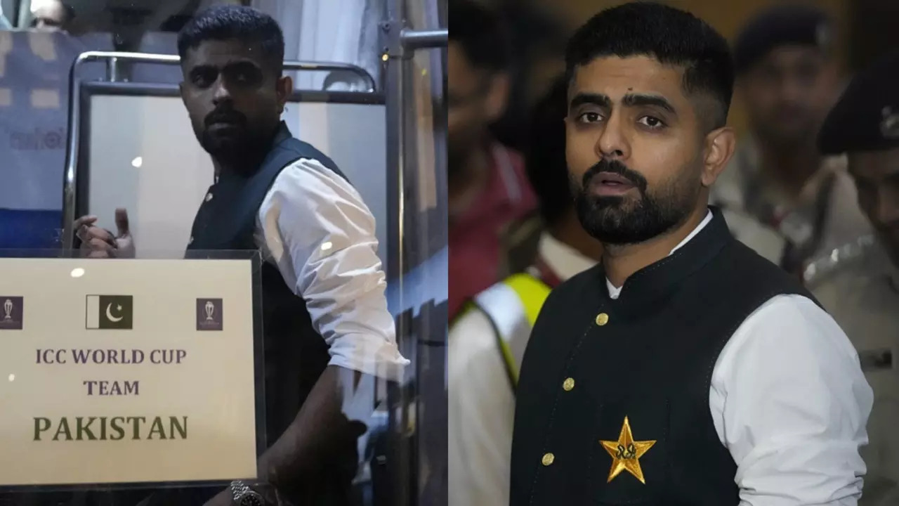 Babar Azam's Instagram story after landing in India goes viral